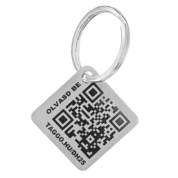 QR kódos biléta kiskedvenceknek - 30 mm