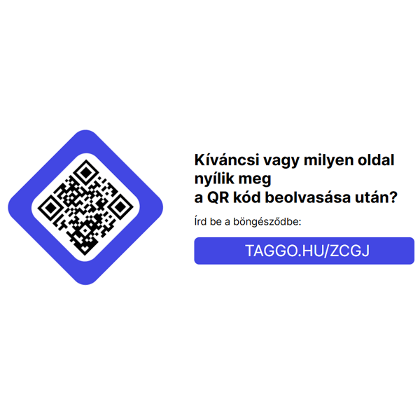 QR kódos biléta kiskedvenceknek - 22 mm